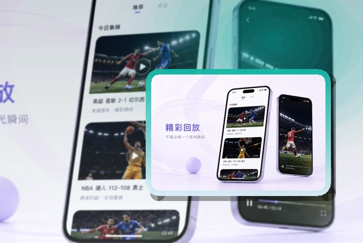 熊猫体育 App细节设计，赛程比分更好找 页面展示